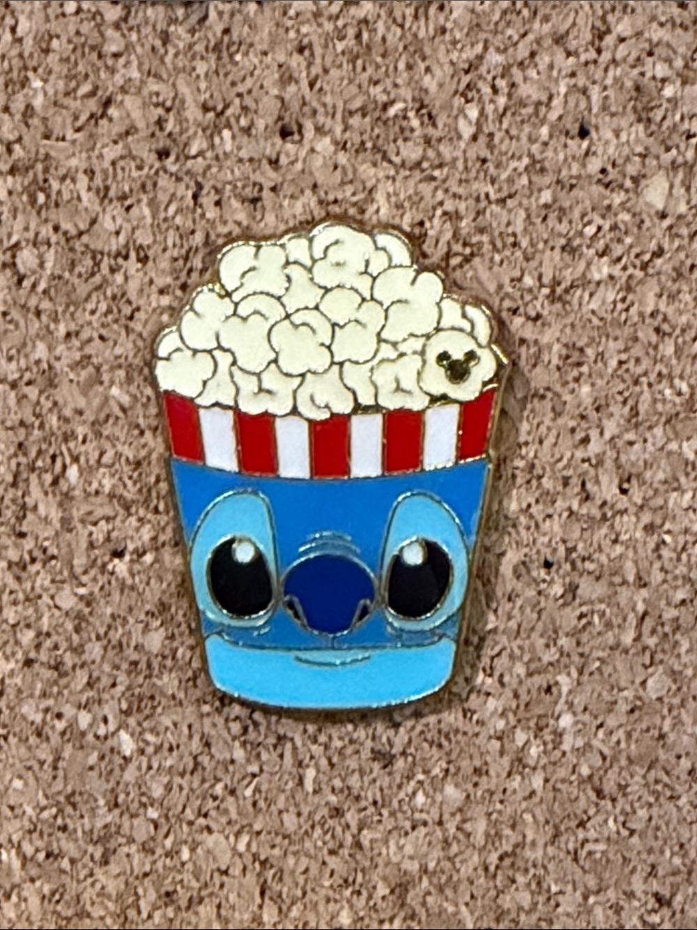 Disney Stitch Popcorn Pin